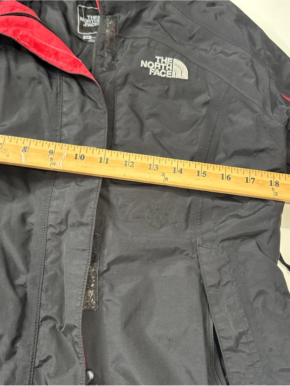 Women’s The North Face Jacket S Ski winter snowboard grey Coral A040626 - Picture 7 of 8